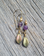 Load image into Gallery viewer, Ostara/Spring Earrings (brass)