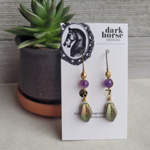 Load image into Gallery viewer, Ostara/Spring Earrings (brass)