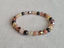Load image into Gallery viewer, Shine Your Bright Light Elastic Gemstone Bracelet