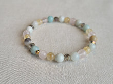 Load image into Gallery viewer, Sovereign Goddess Elastic Gemstone Bracelet