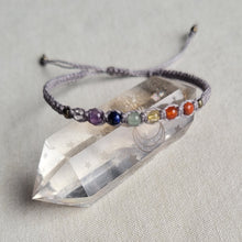Load image into Gallery viewer, Macrame Chakra Bracelet