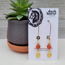 Load image into Gallery viewer, Lantern Earrings (brass)