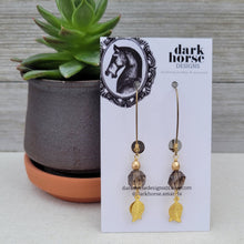Load image into Gallery viewer, Lantern Earrings (brass)