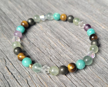 Load image into Gallery viewer, The Catalyst Elastic Gemstone Bracelet