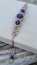 Load image into Gallery viewer, Sodalite Goddess Macrame Bracelet