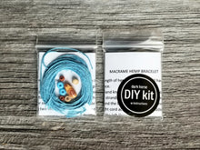 Load image into Gallery viewer, DIY Macrame Hemp Bracelet Kit