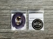 Load image into Gallery viewer, DIY Macrame Hemp Bracelet Kit