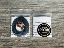 Load image into Gallery viewer, DIY Macrame Hemp Bracelet Kit