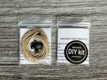 Load image into Gallery viewer, DIY Macrame Hemp Bracelet Kit