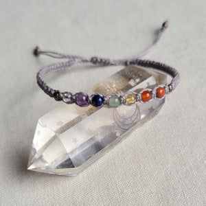 Macrame Chakra Bracelet