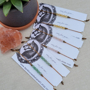 "One For You, One For Me" Friendship Bracelet Set