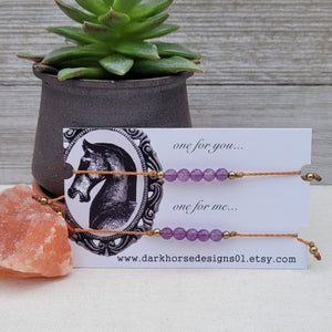 "One For You, One For Me" Friendship Bracelet Set