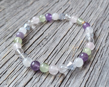 Load image into Gallery viewer, The Lovers, The Dreamers &amp; Me Elastic Gemstone Bracelet
