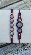 Load image into Gallery viewer, Labradorite Goddess Macrame Bracelet
