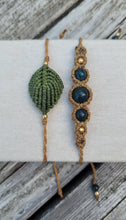 Load image into Gallery viewer, Agate Goddess Macrame Bracelet
