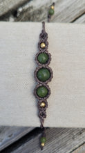 Load image into Gallery viewer, Jade Goddess Macrame Bracelet
