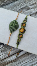 Load image into Gallery viewer, Tigereye Goddess Macrame Bracelet
