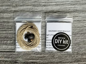 DIY Macrame Hemp Bracelet Kit
